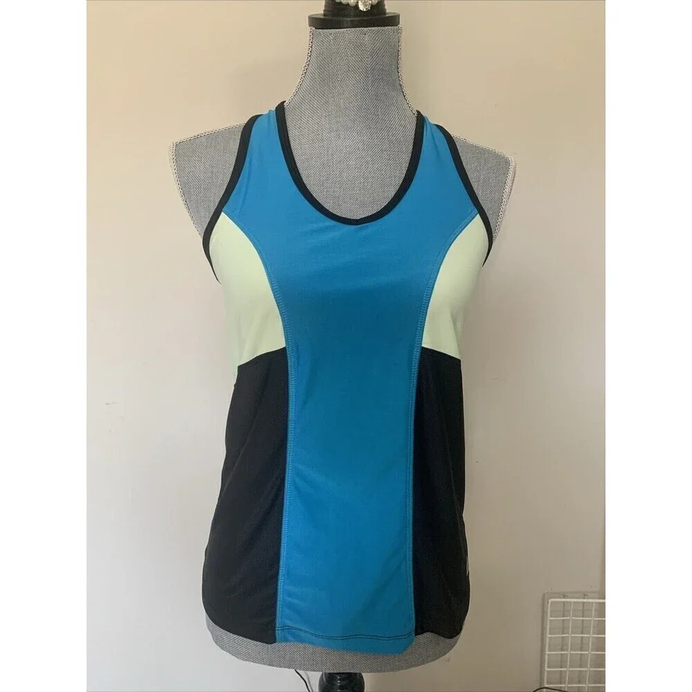 RBX Active Women's‎ Back Detail Flowy Yoga Tank Top Size Med